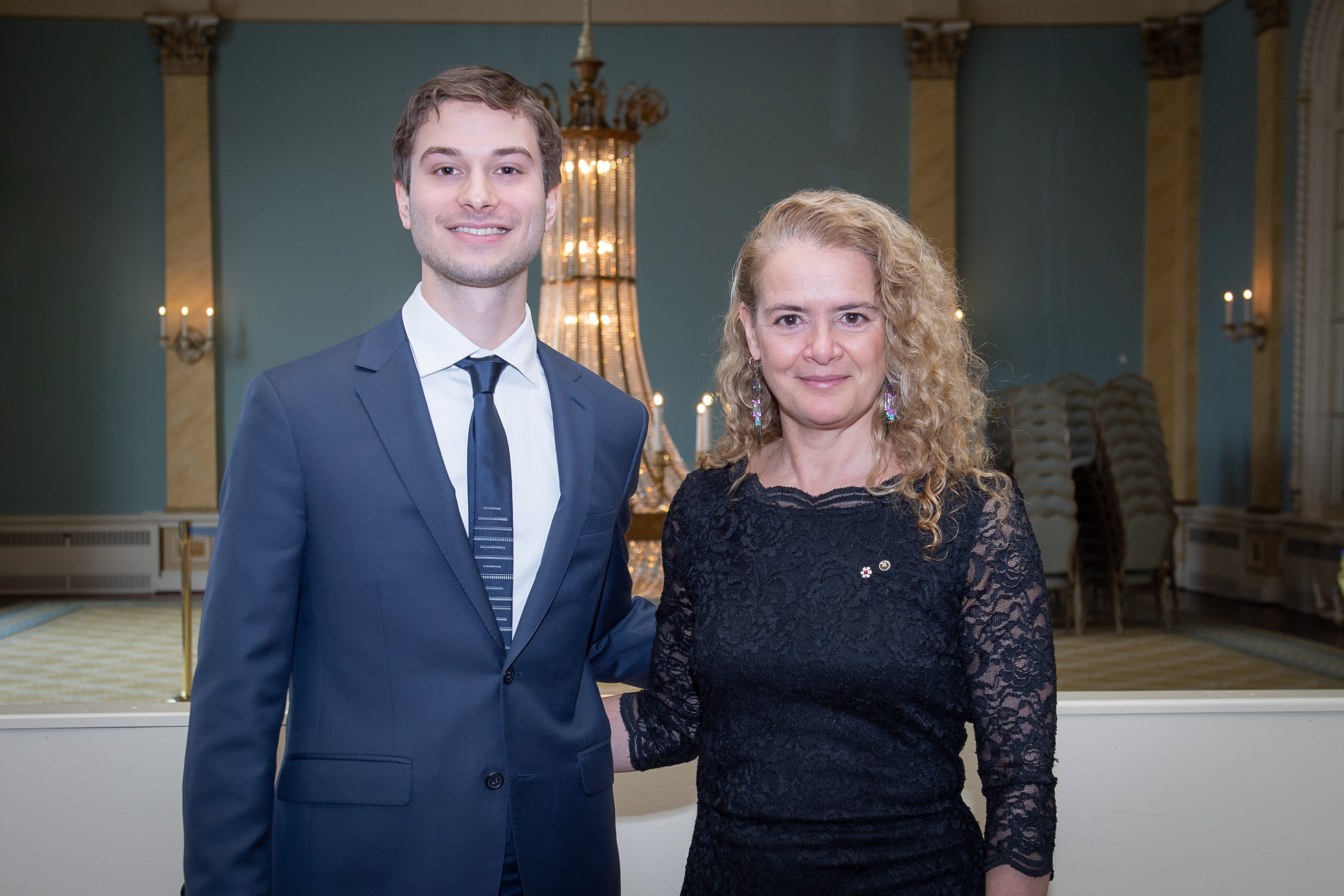 with Julie Payette, Governor General of Canada